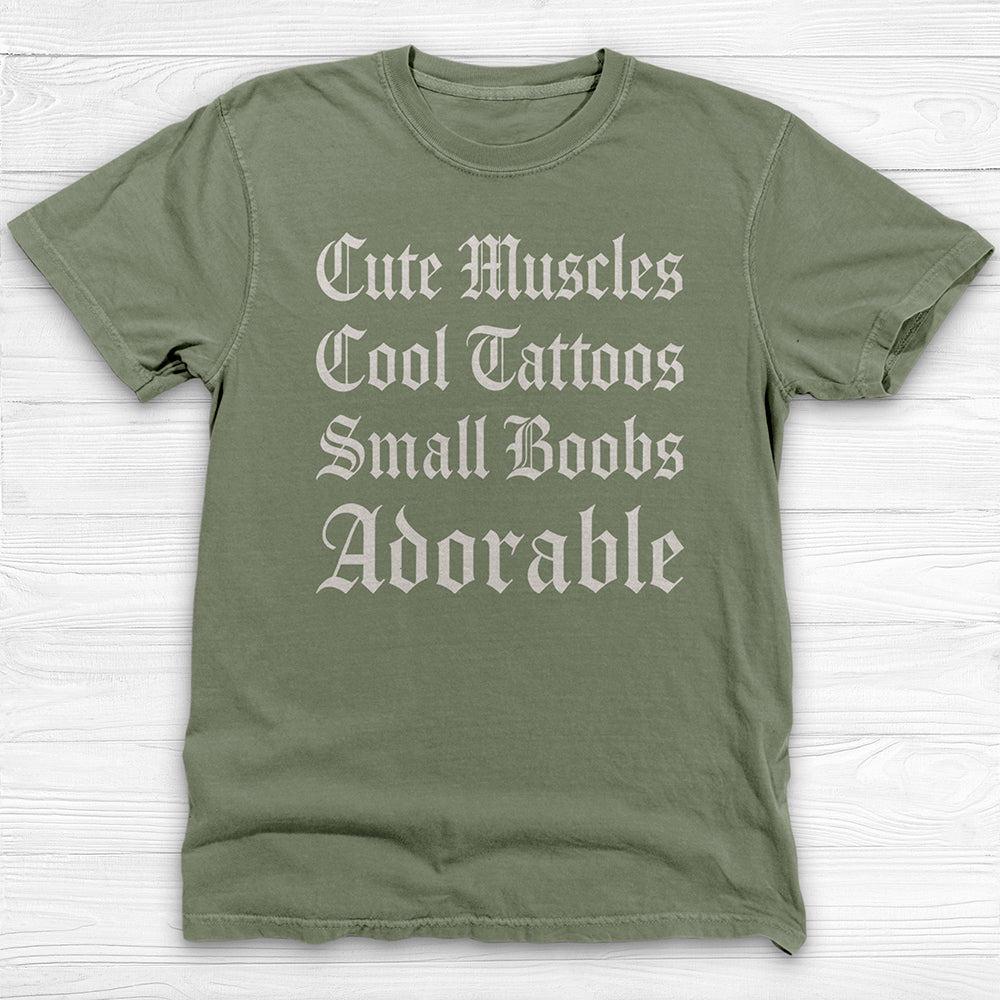 Cute, Inked & Unapologetic, Women’s Gym Shirt or Pump Cover-T-Shirt-Gym Classics