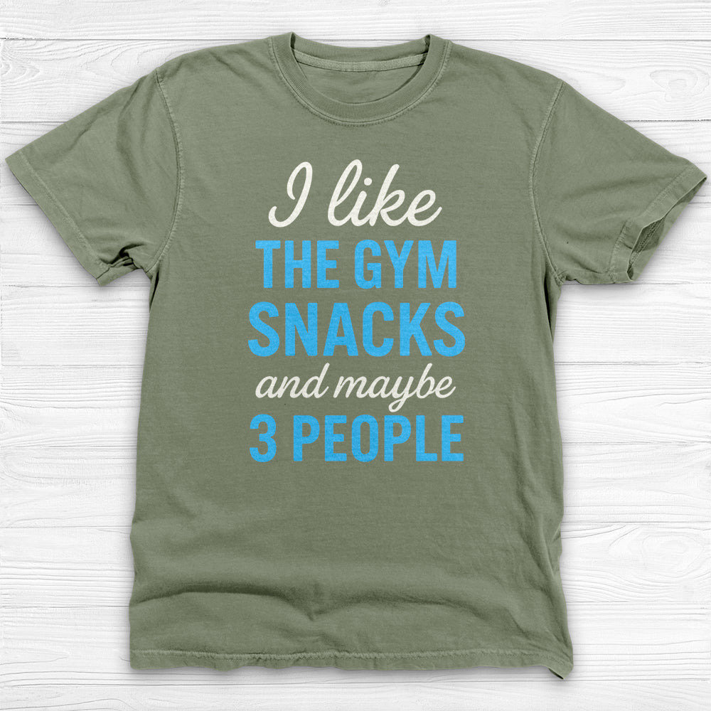 The Gym, Snacks and Three People Workout Tee or Pump Cover-T-Shirt-Gym Classics