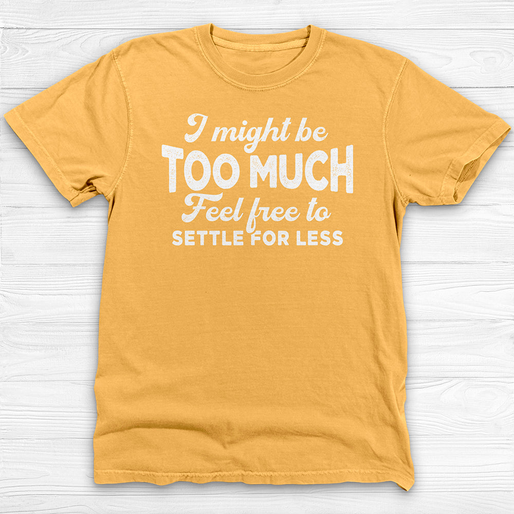 I Might Be Too Much Confident Women Gym Tee Or Pump Cover-T-Shirt-Gym Classics