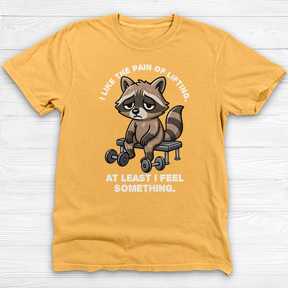Cute Sad Raccoon Workout T-Shirt, Do It Sad Humorous Gym Tee-T-Shirt-Gym Classics