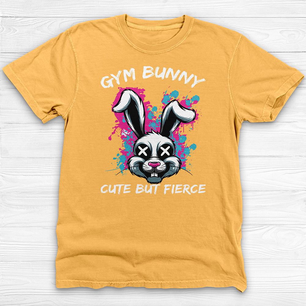 Gym Bunny Tee, Cute But Fierce Workout Shirt or Pump Cover