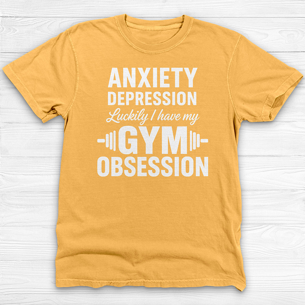 Anxiety Depression Obsession Gym Shirt Or Pump Cover-T-Shirt-Gym Classics