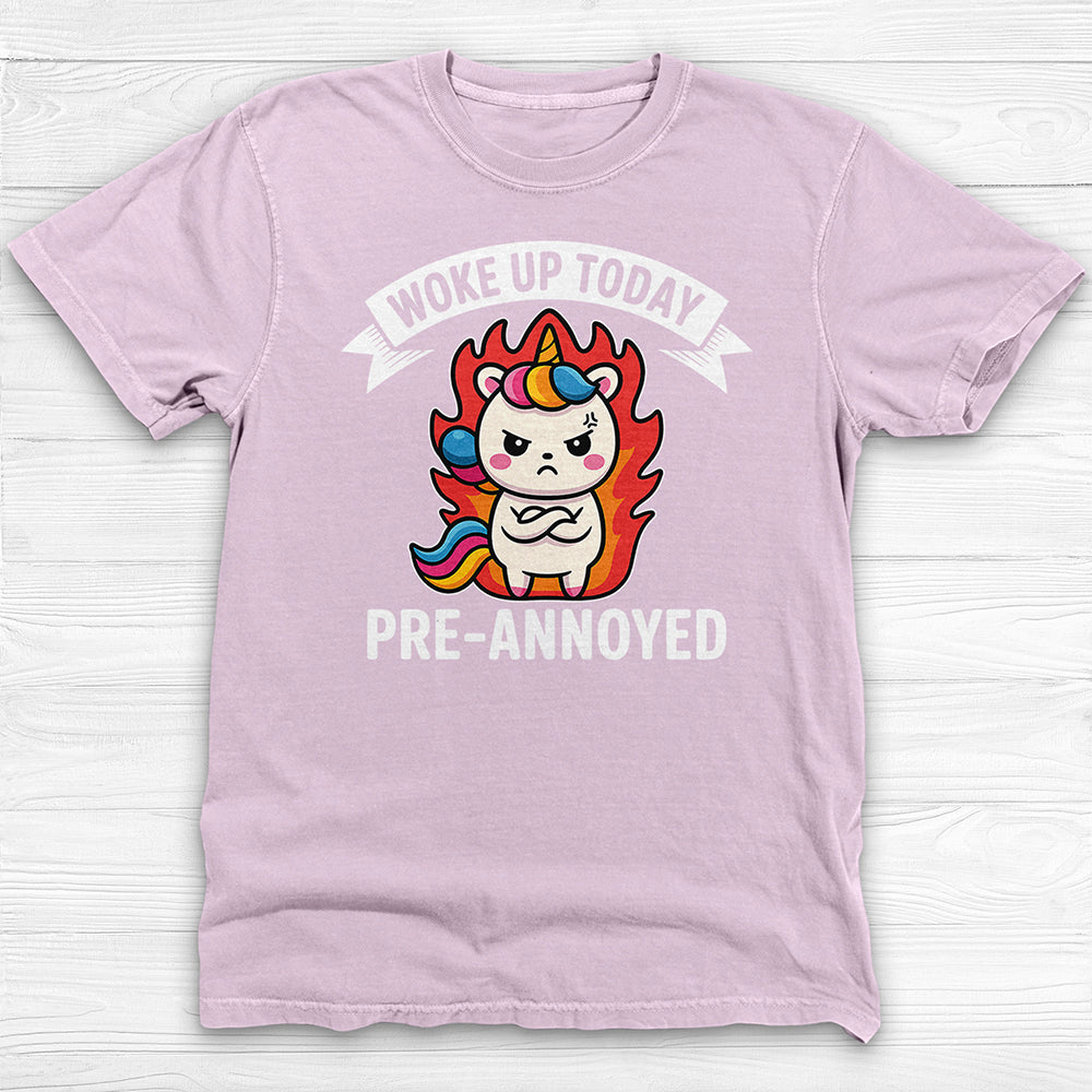 Unicorn Annoyed Already Today Funny Gym Tee Or Pump Cover