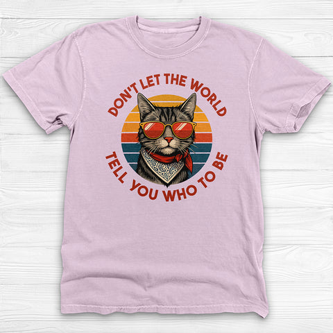 Cool Cat Vintage Style Inspirational Gym T-Shirt, Motivational Fitness Tee