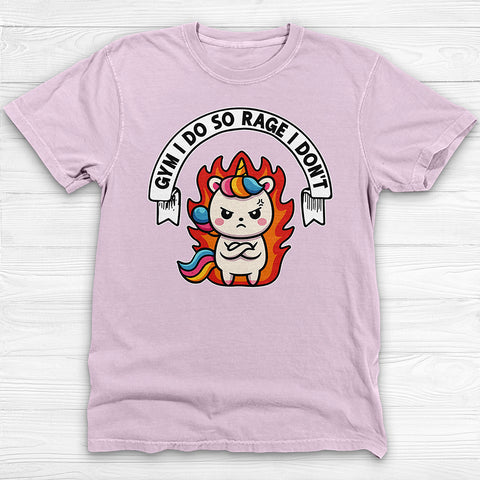 Unicorn Gym I Do Workout Tee Or Pump Cover