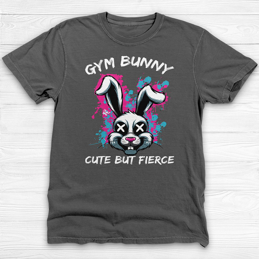 Gym Bunny Tee, Cute But Fierce Workout Shirt or Pump Cover