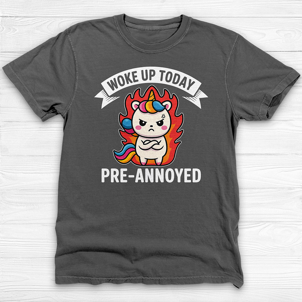 Unicorn Annoyed Already Today Funny Gym Tee Or Pump Cover