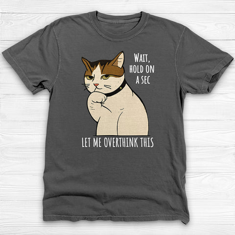 Overthinking Cat Gym T-Shirt And Pump Cover