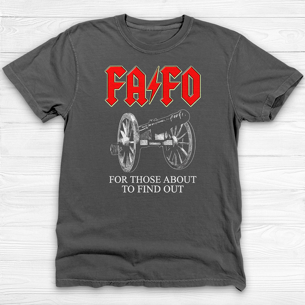 FAFO Graphic Gym T-Shirt, Lift First Think Later