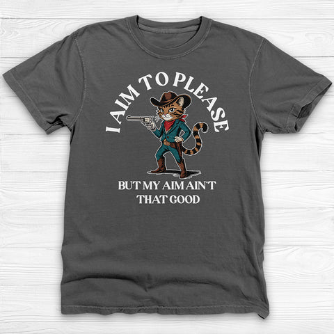 Funny Cowboy Cat Gym Tee And Pump Cover