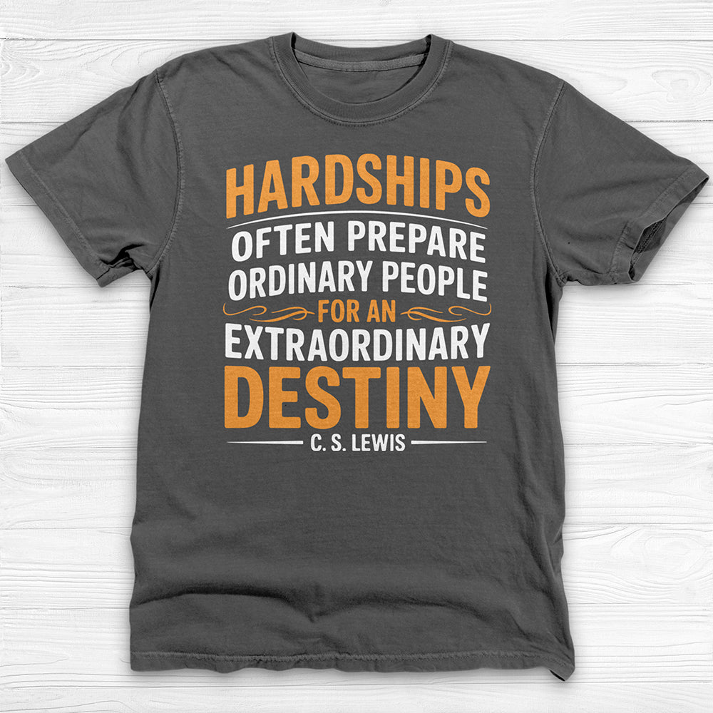 Extraordinary Destiny Quote Shirt, Motivational Gym And Life Tee