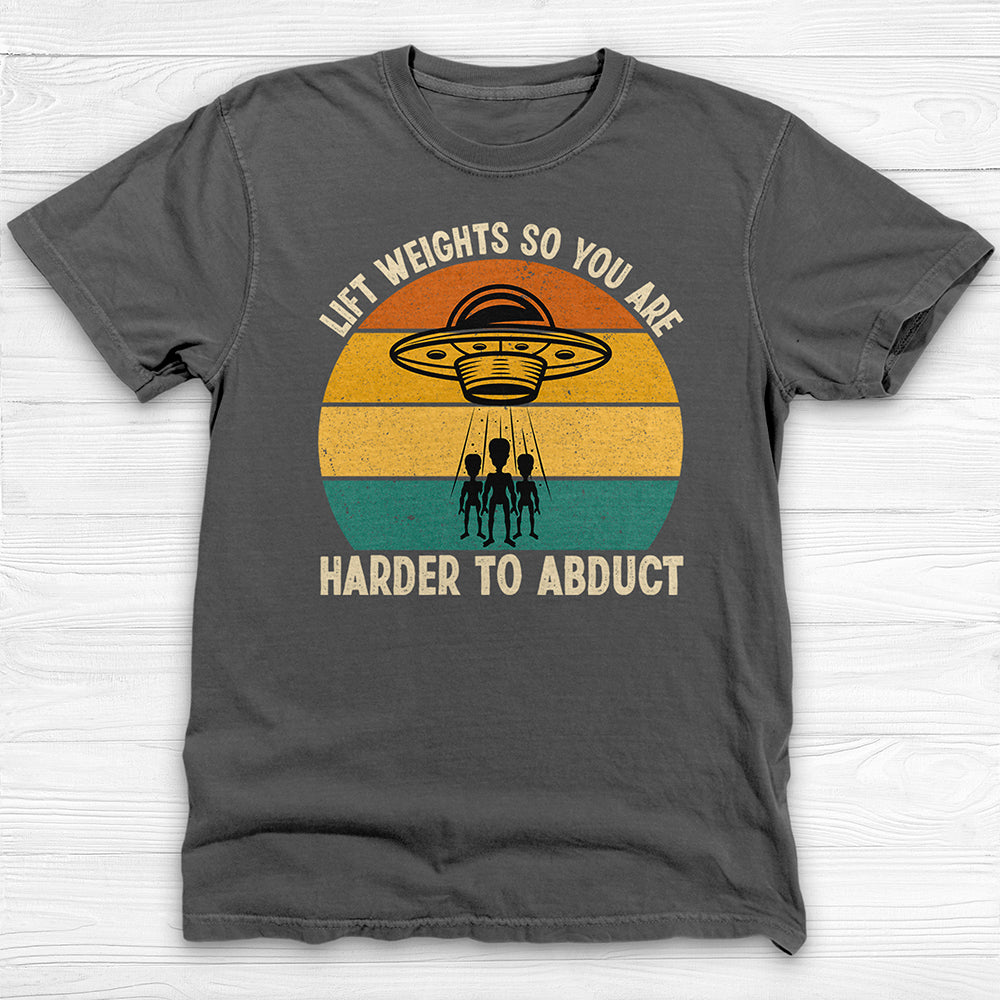 Funny Alien Abduction Gym Workout Shirt Or Pump Cover