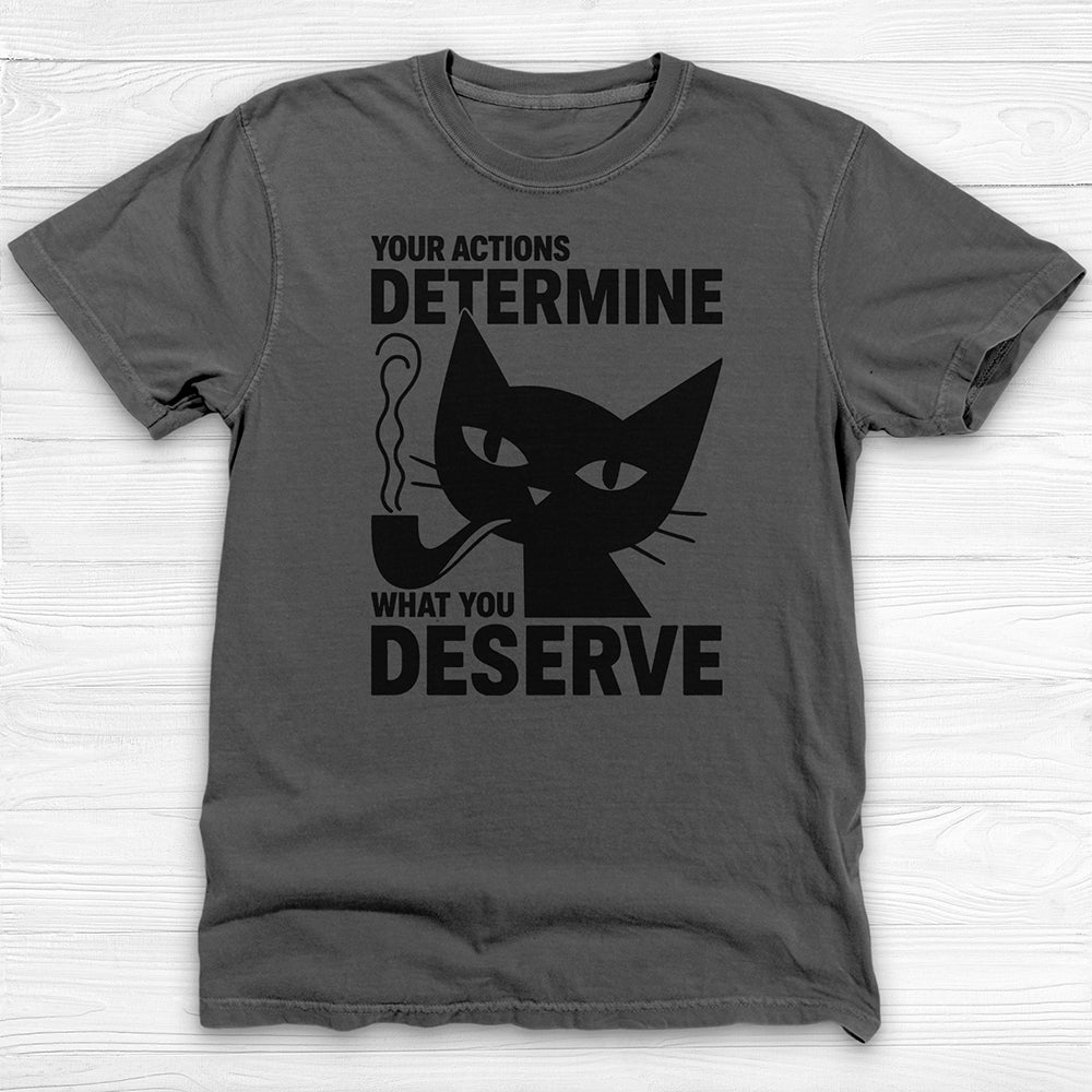 Empowered Cat T-Shirt, Bold Graphic Tee, Motivational Unisex Shirt, Unique Gift for Cat Lovers, Statement Fashion for Everyday Wear