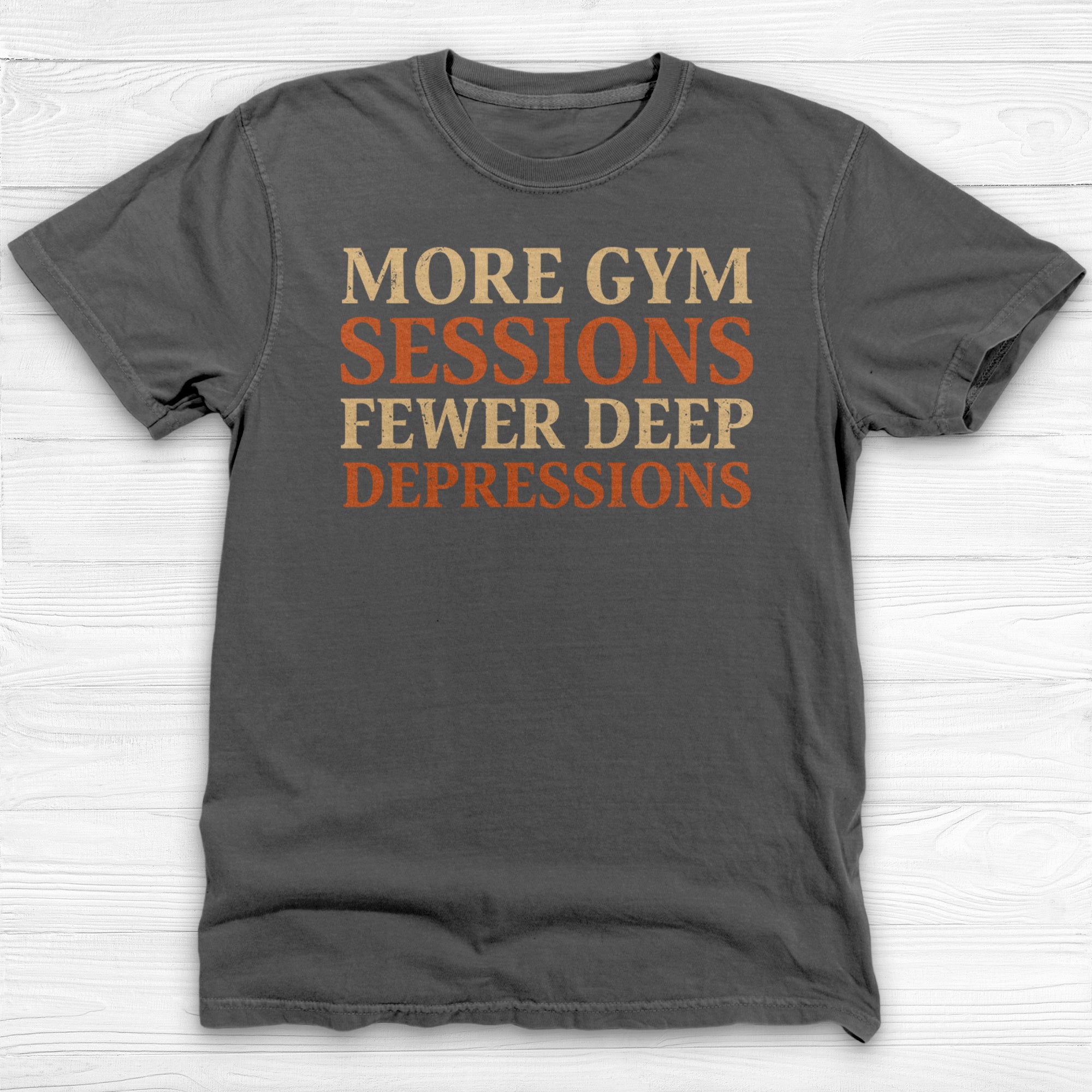 Motivational Gym T-Shirt, Mental Health Awareness, Positive Vibes