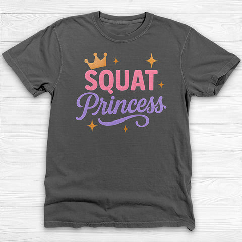 Squat Princess Gym Shirt Or Pump Cover For Fitness Girls