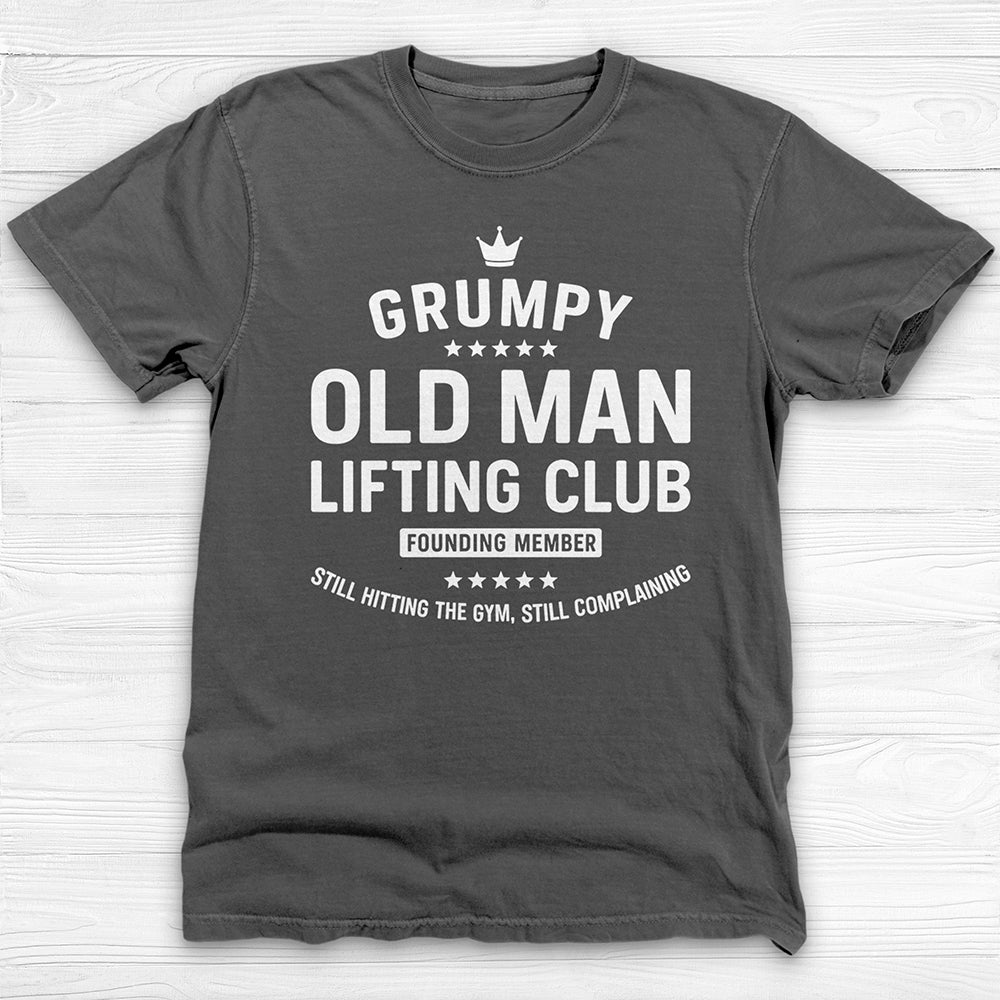 Grumpy Old Man Gym Shirt, GenX Fitness Tee-T-Shirt-Gym Classics