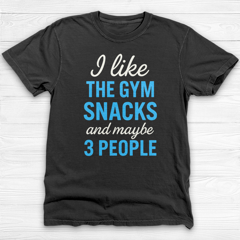 The Gym, Snacks and Three People Workout Tee or Pump Cover-T-Shirt-Gym Classics