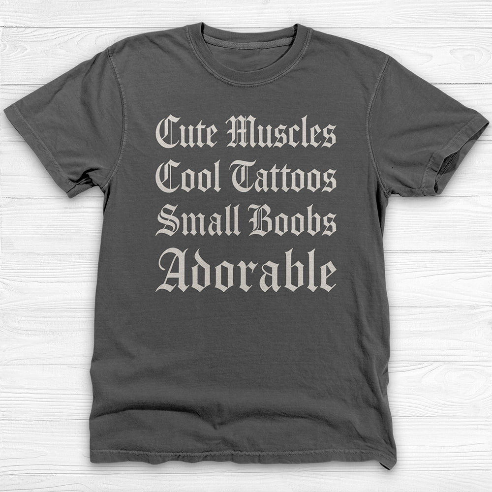 Cute, Inked & Unapologetic, Women’s Gym Shirt or Pump Cover-T-Shirt-Gym Classics