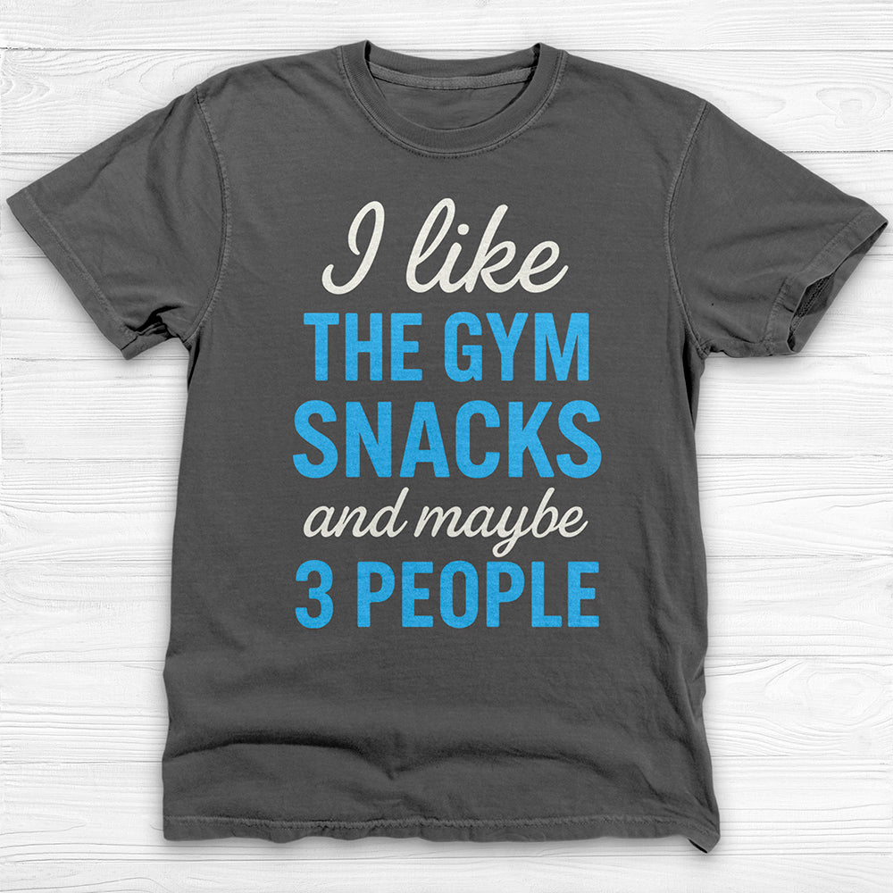 The Gym, Snacks and Three People Workout Tee or Pump Cover-T-Shirt-Gym Classics