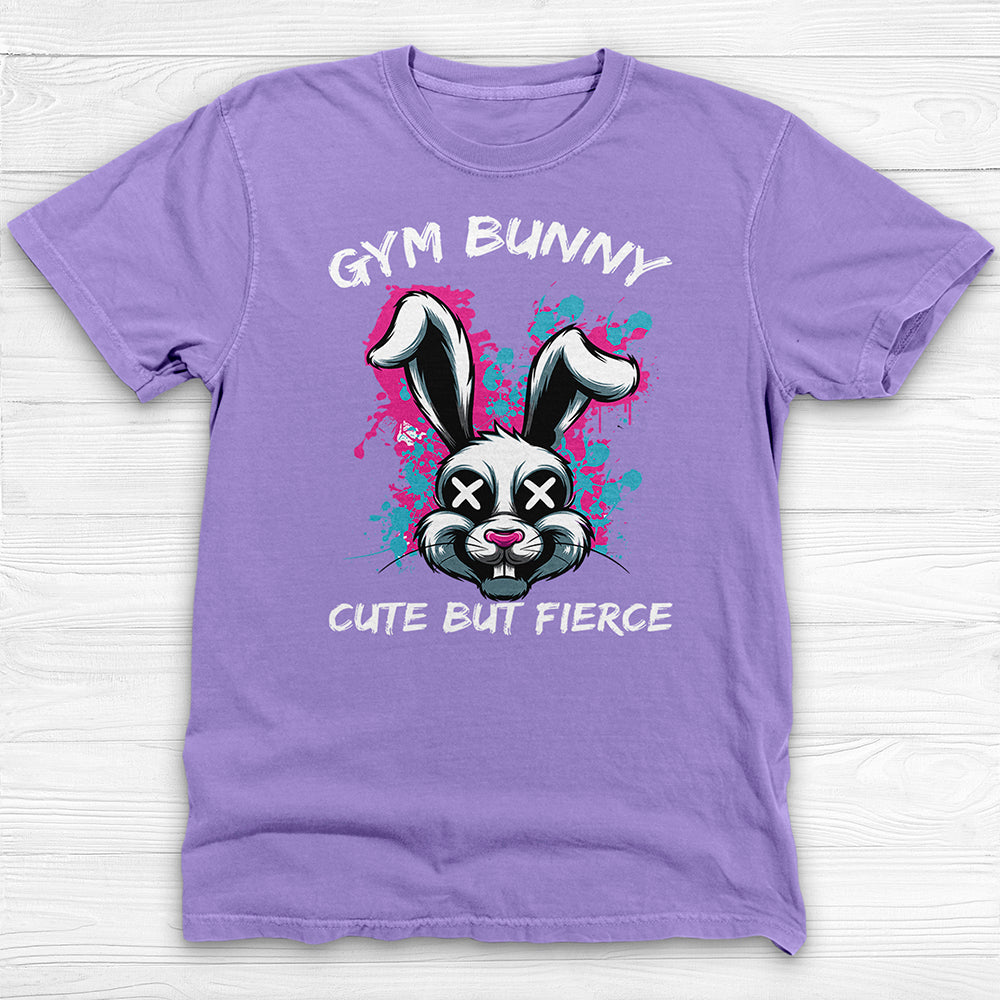 Gym Bunny Tee, Cute But Fierce Workout Shirt or Pump Cover