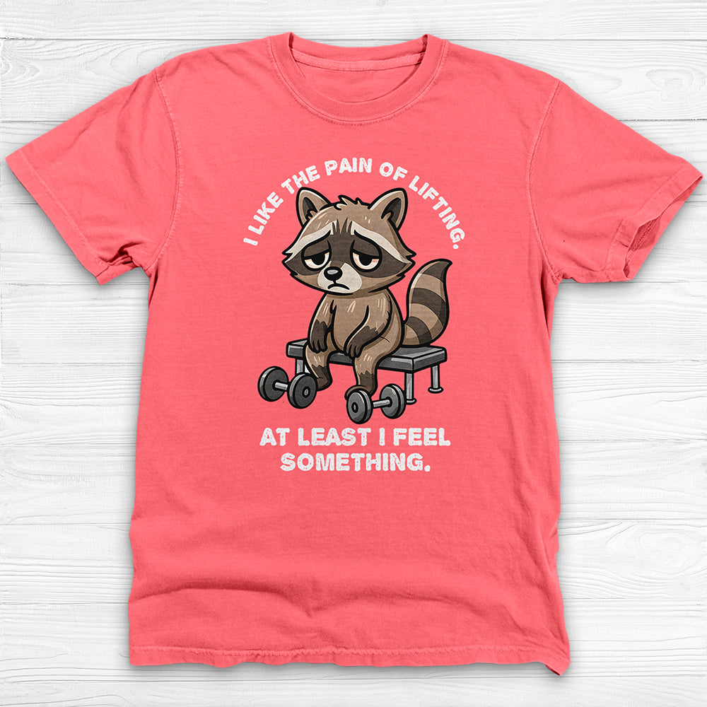 Cute Sad Raccoon Workout T-Shirt, Do It Sad Humorous Gym Tee-T-Shirt-Gym Classics