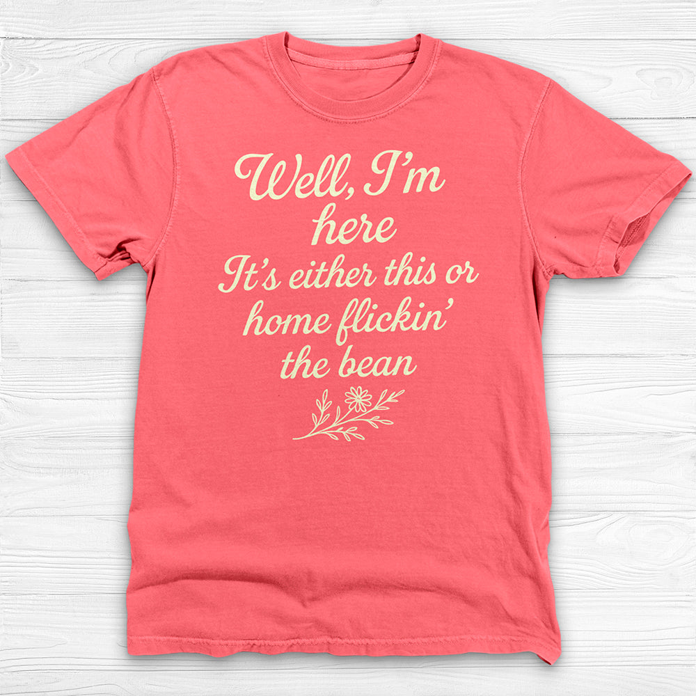 Well I'm Here Sarcastic Girl Boss T-Shirt, Funny Quote Gym Tee-T-Shirt-Gym Classics