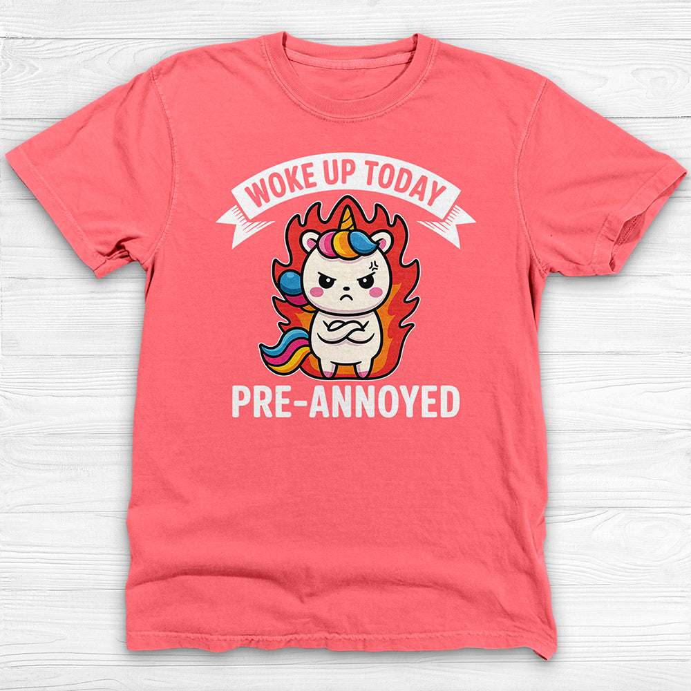 Unicorn Annoyed Already Today Funny Gym Tee Or Pump Cover