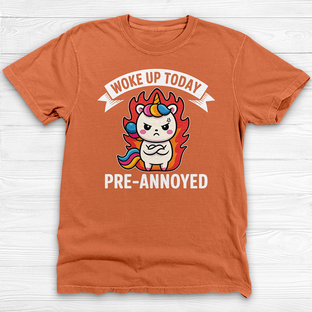 Unicorn Annoyed Already Today Funny Gym Tee Or Pump Cover